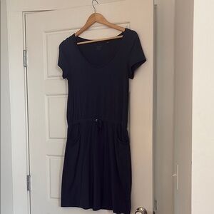 Toad&Co Black Scoop Neck Sundress
